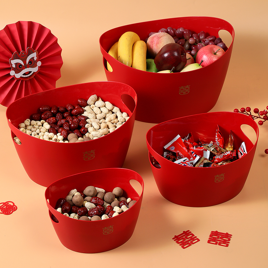 囍歡你-元寶收納筐