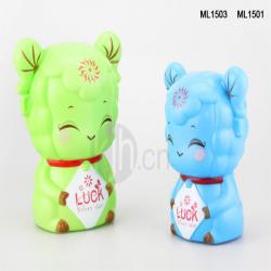 幸運(yùn)大、小卡通羊儲(chǔ)錢